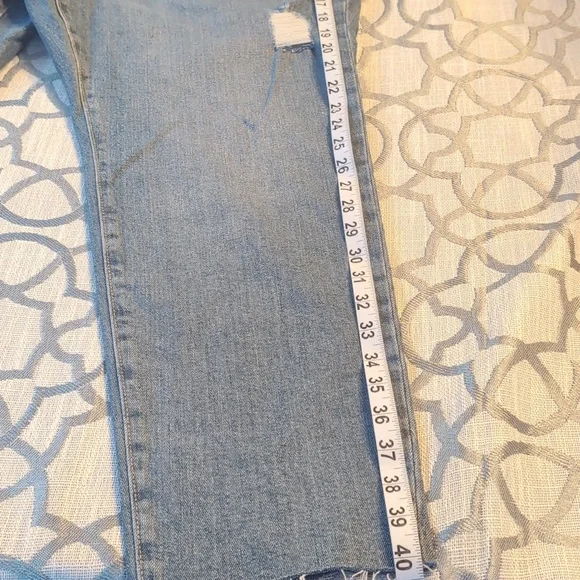Women's Old Navy,High Rise, O.G Straight Leg, Lightly Distressed, Size 18 Jeans - Picture 6 of 6